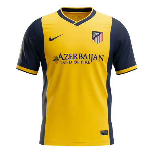 Atletico Madrid Bortatröja 2013/14 Retro Tröja
 Gul
