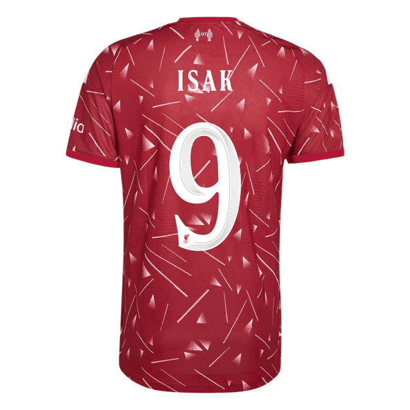 Liverpool Tröja ISAK #9 2026/27 Hemma Autentisk Röd - UCL-3