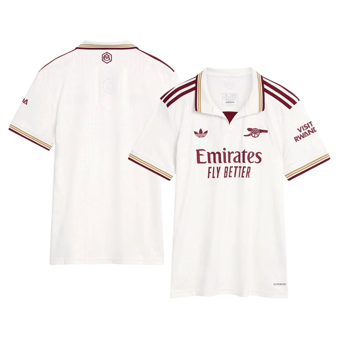 Arsenal Tröja 2025/26 Tredje Vit Dam