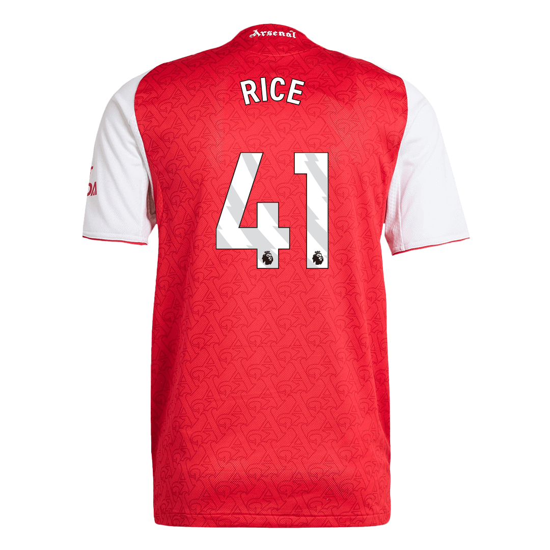 Arsenal Tröja RICE #41 2025/26 Hemma Röd