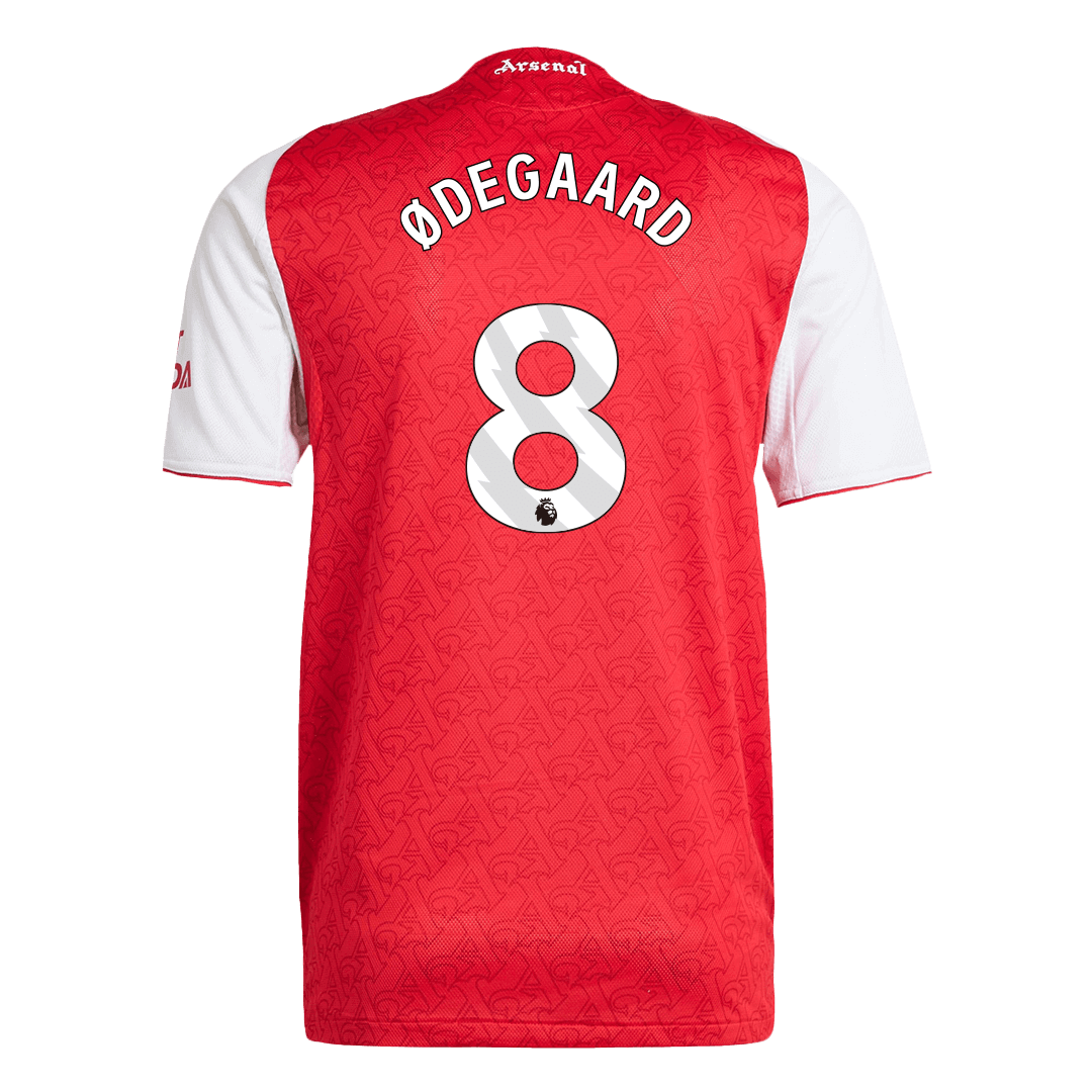 Arsenal Tröja ØDEGAARD #8 2025/26 Hemma Röd