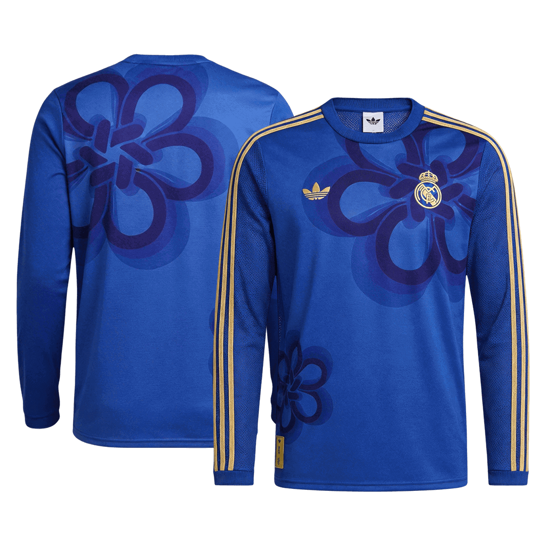 Real Madrid Tröja 2025/26 Långärmad Blå