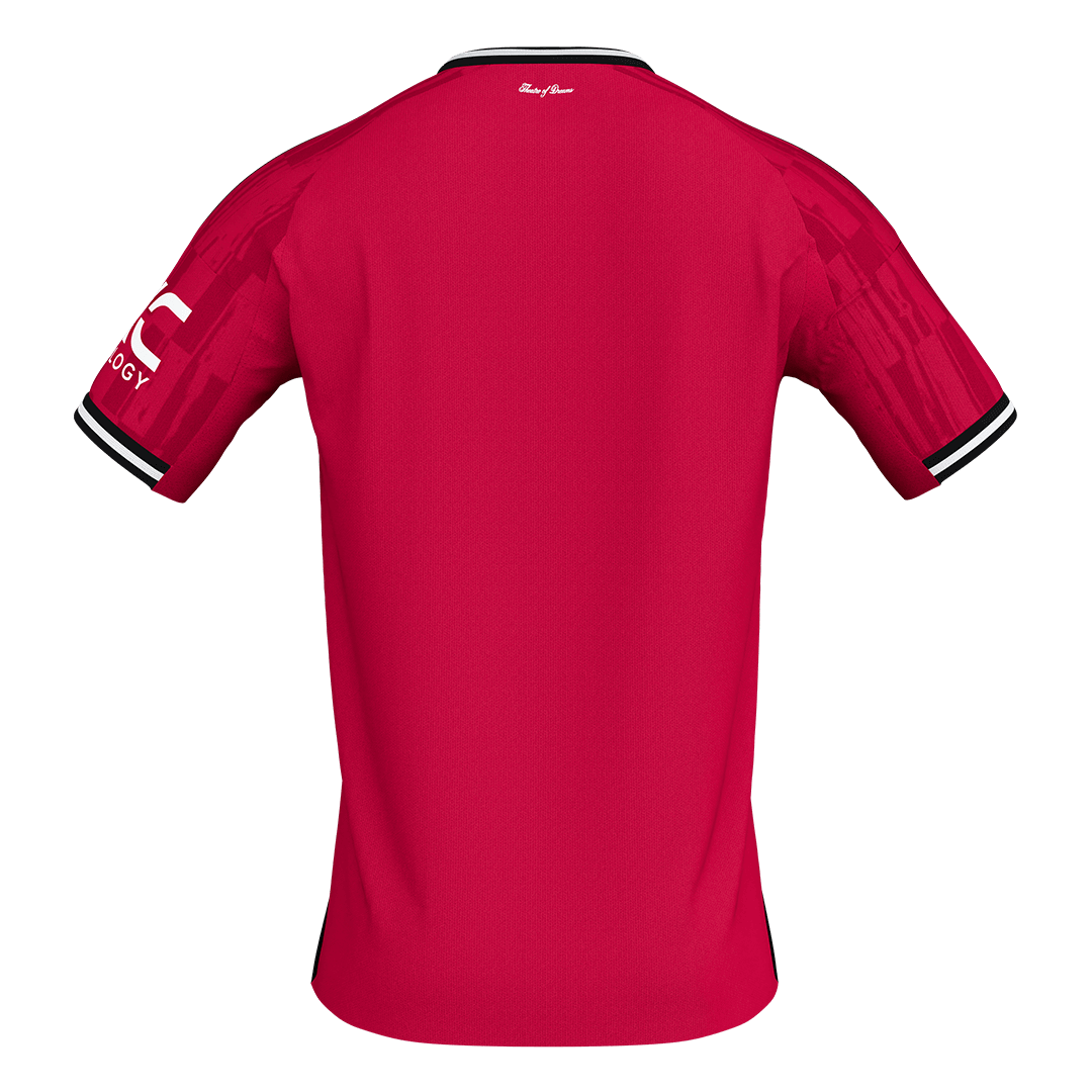 Manchester United Tröja 2025/26 Hemma Premium Röd-9