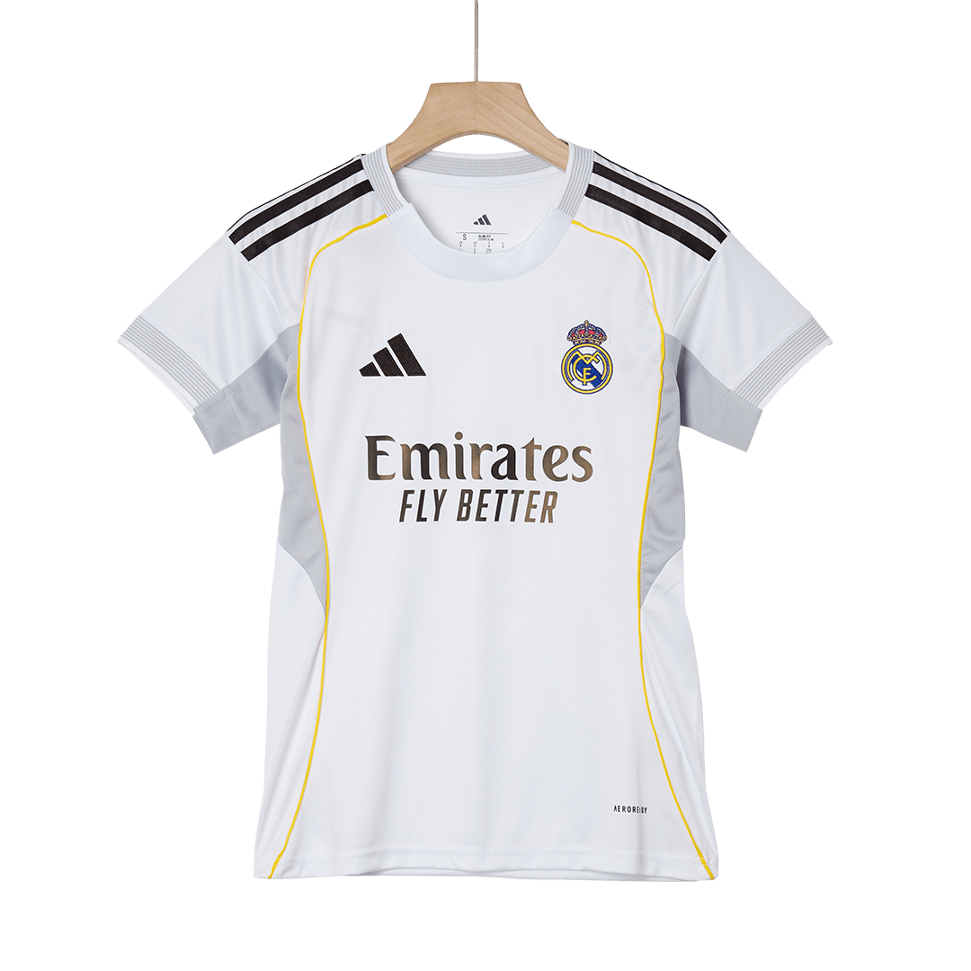 Real Madrid Tröja 2025/26 Hemma Vit Dam
