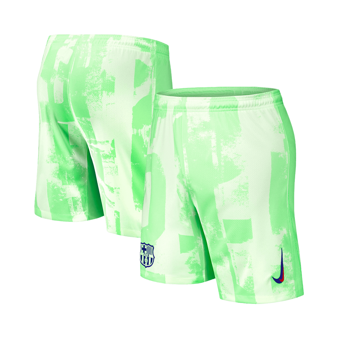 Barcelona Shorts 2024/25 Tredje Grön