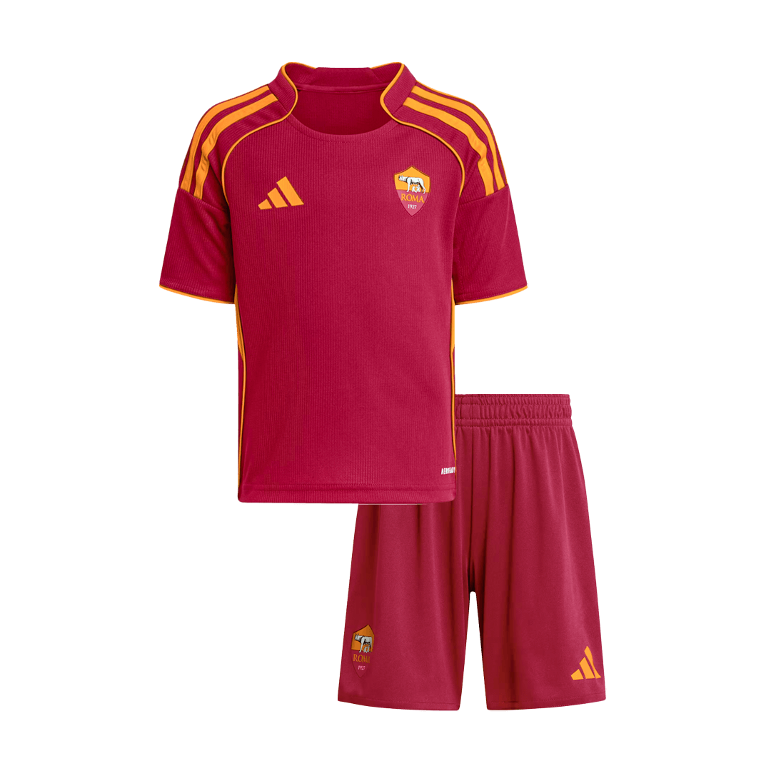 Roma Tröja 2025/26 Hemma Röd Barn