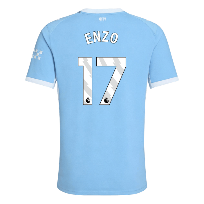 Manchester City Tröja ENZO #17 2026/27 Hemma Autentisk Blå-3