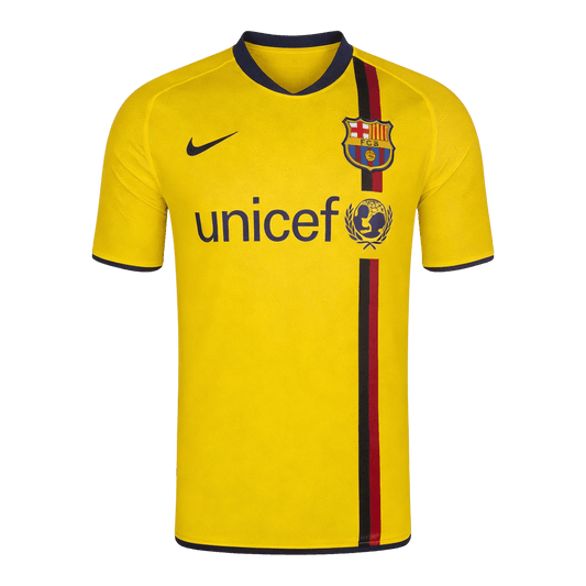 Barcelona Bortatröja 2008/10 Retro Tröja
 Gul