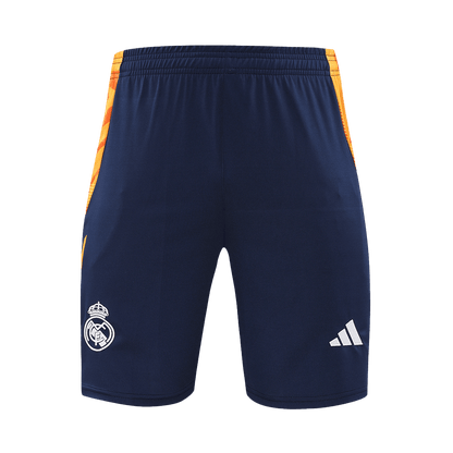 Real Madrid Shorts 2024/25 Före match Mörkblå-3