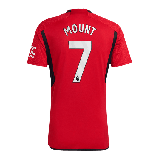 Manchester United Tröja MOUNT #7 2023/24 Hemma Röd-1