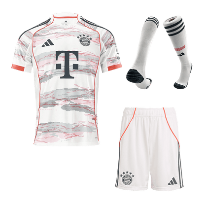 Bayern Munich Tröja Bortaställ 2025/26 Vit