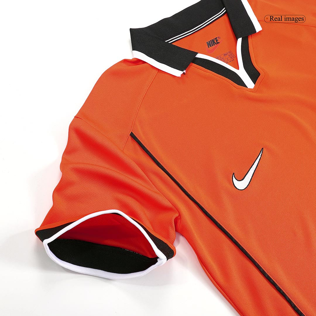 Nederländerna Hemmatröja 1998 Retro Tröja
 Orange