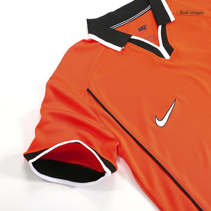 Nederländerna Hemmatröja 1998 Retro Tröja
 Orange-4