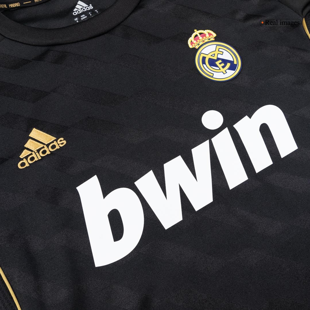 Real Madrid Bortatröja 2011/12 Retro Tröja
 Svart-6