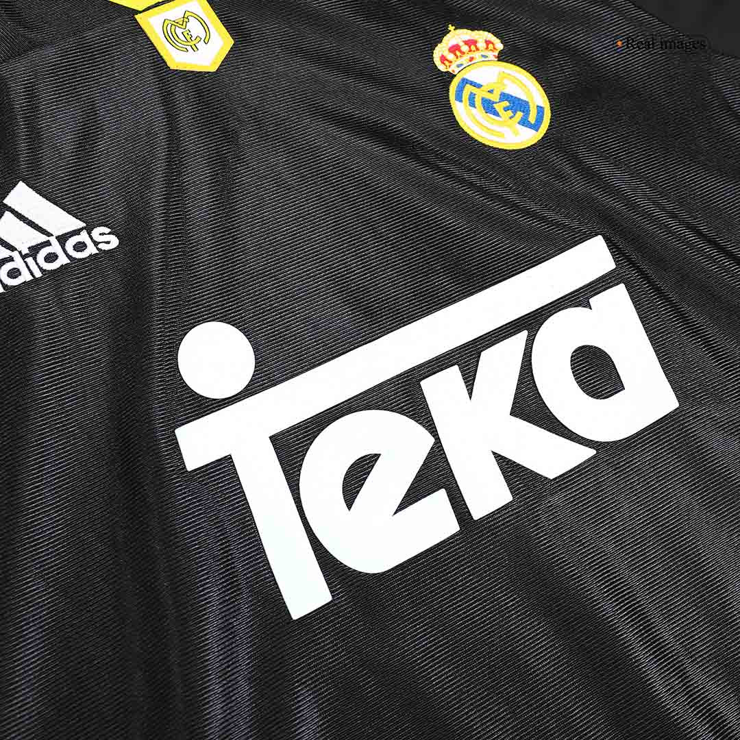 Real Madrid Bortatröja 1999/00 Retro Tröja
 Svart