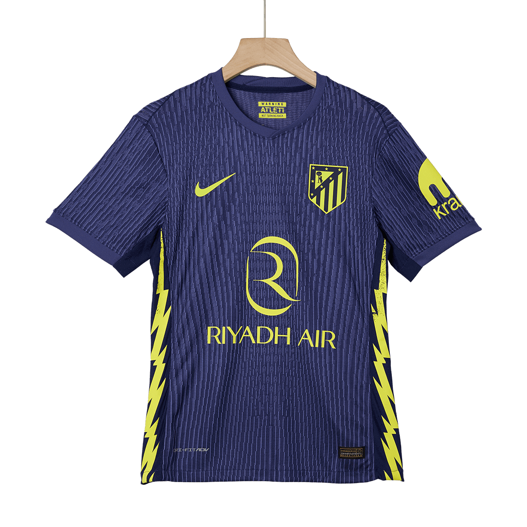 Atletico Madrid Tröja 2025/26 Borta Autentisk Mörkblå-11