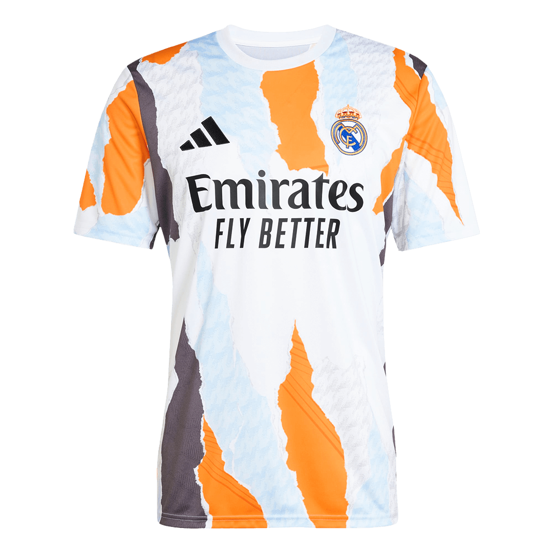 Real Madrid Tröja 2024/25 Före match Vit