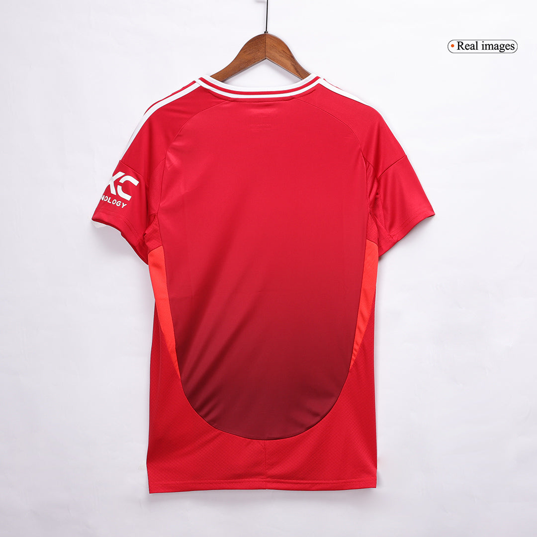 Manchester United Tröja 2024/25 Hemma Röd-9