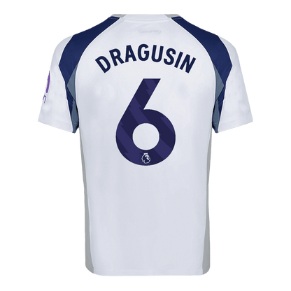 Tottenham Hotspur Tröja DRAGUSIN #6 2025/26 Hemma Vit-9