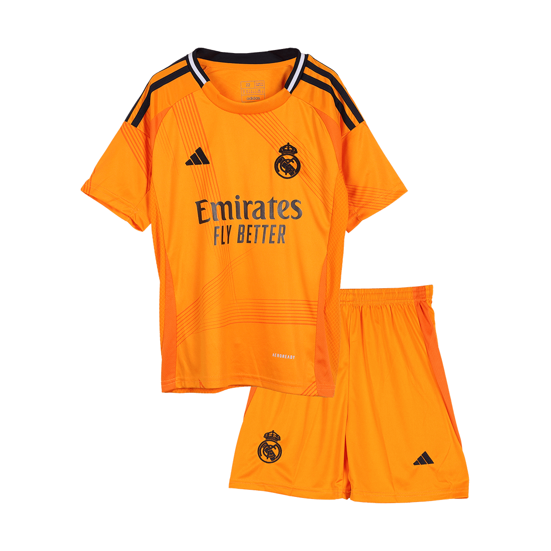 Real Madrid Tröja 2024/25 Borta Orange Barn-16