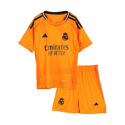 Real Madrid Tröja 2024/25 Borta Orange Barn-16