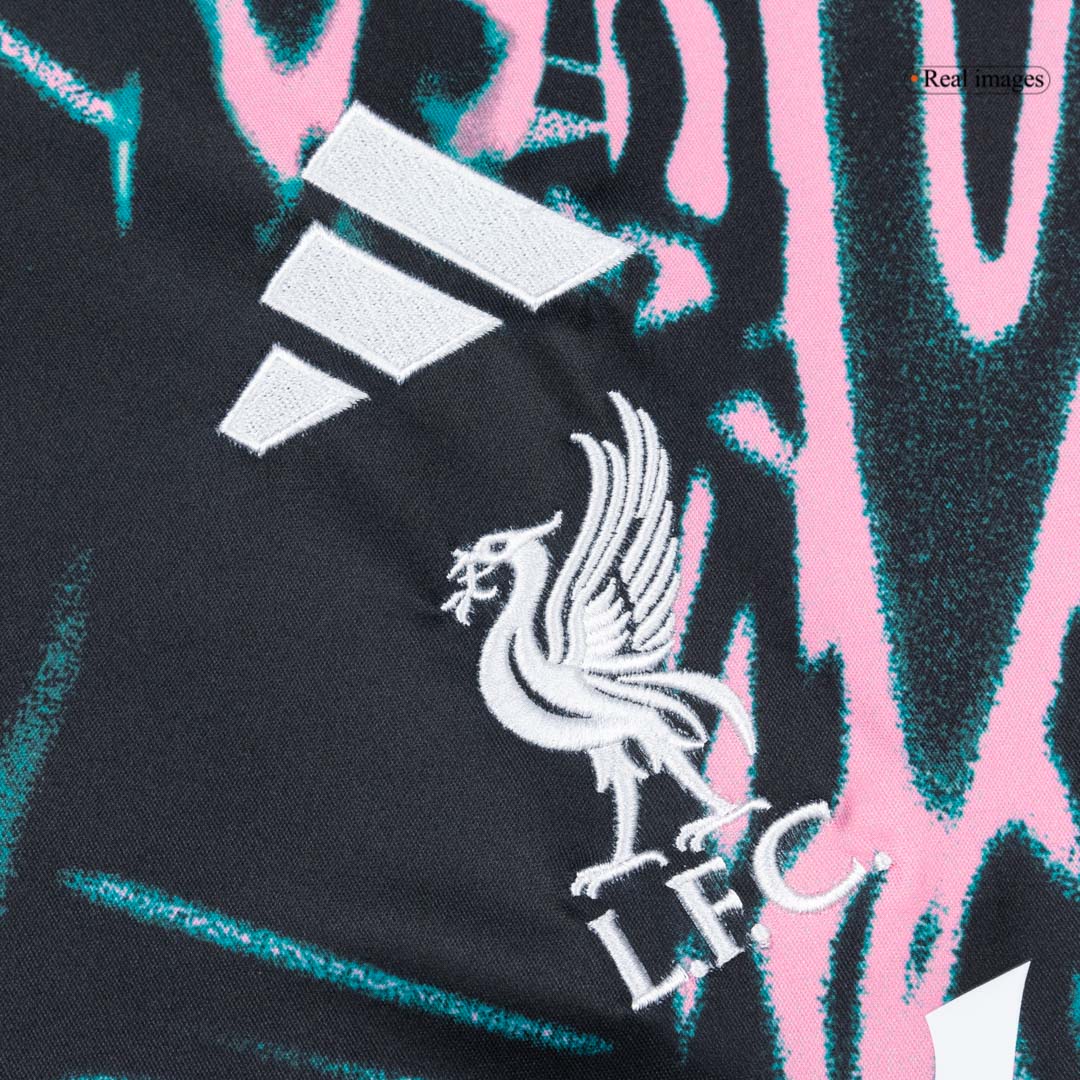 Liverpool Tröja 2025/26 Före match Svart-5