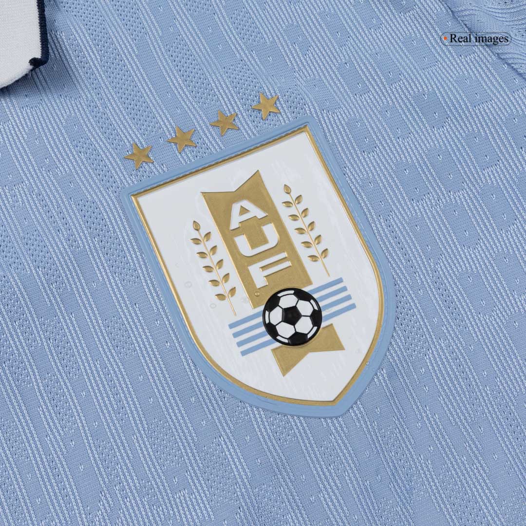 Uruguay Tröja 2026 Hemma Autentisk Blå-7
