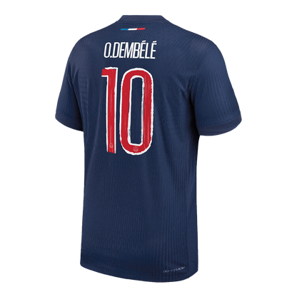 PSG Tröja O.DEMBÉLÉ #10 2024/25 Hemma Mörkblå - UCL-11