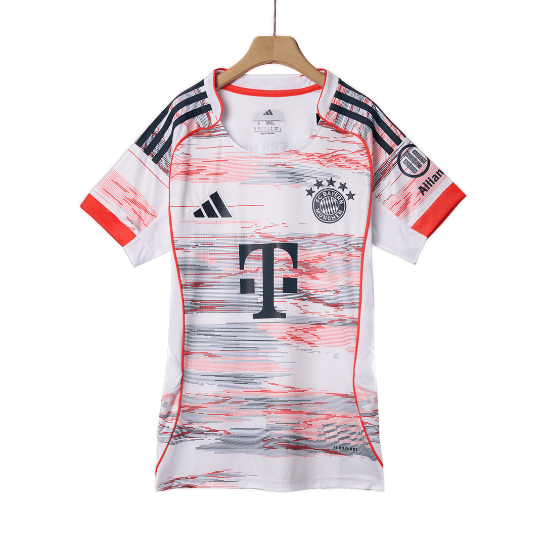 Bayern Munich Tröja 2025/26 Borta Vit Dam