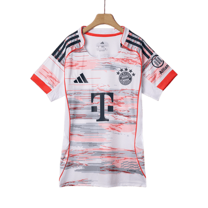 Bayern Munich Tröja 2025/26 Borta Vit Dam-10