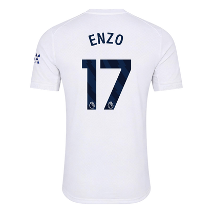 Manchester City Tröja ENZO #17 2026/27 Tredje Autentisk Vit-3