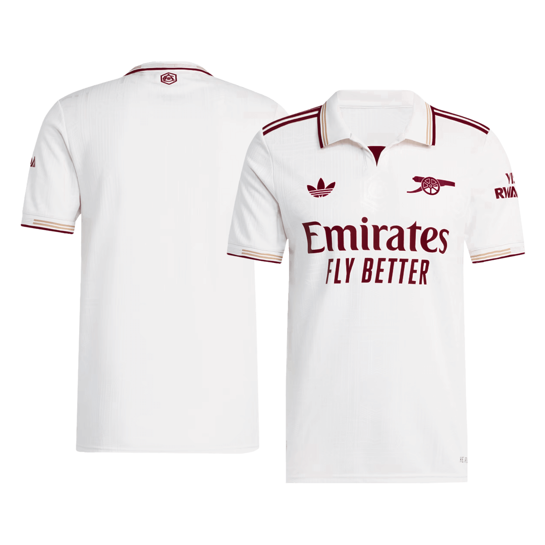 Arsenal Tröja 2025/26 Tredje Vit-9