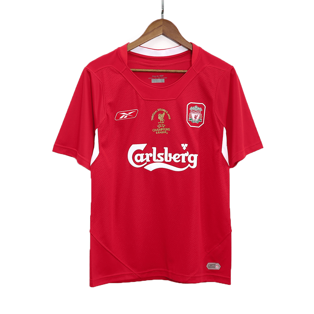 Liverpool tröja 2005 Retro Tröja
 Röd - UCL