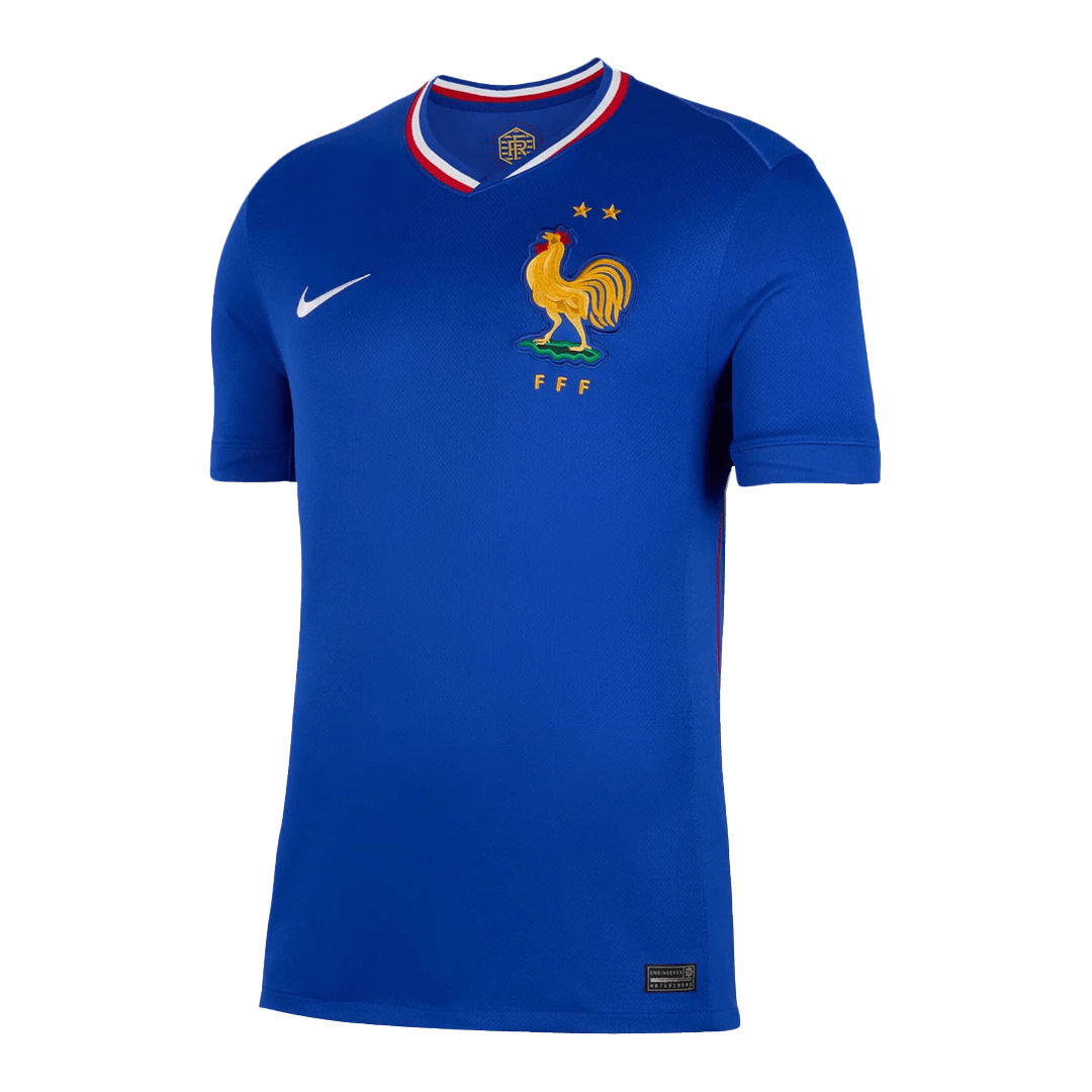 Frankrike Tröja Euro 2024 Hemma Blå