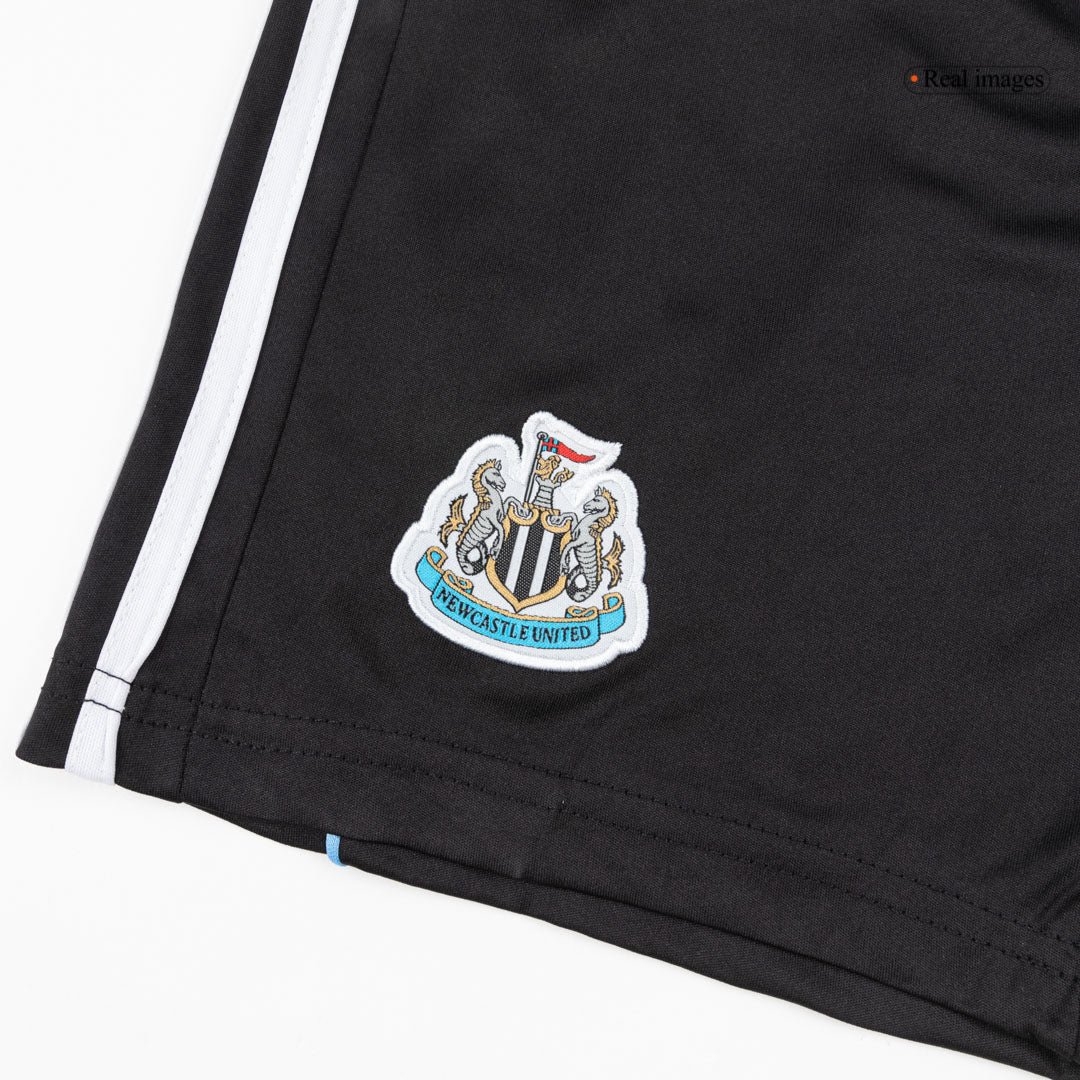 Newcastle United Tröja 2025/26 Hemma Svart & Vitt Barn