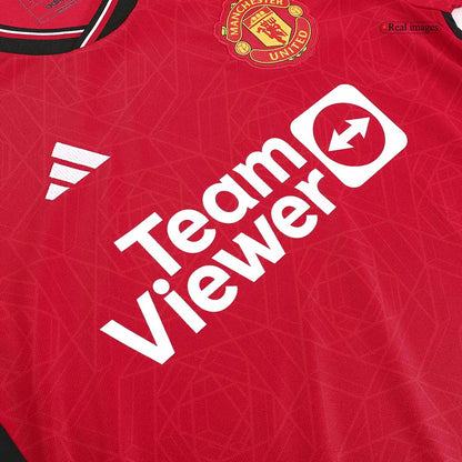 Manchester United Tröja HØJLUND #11 2023/24 Hemma Röd-5