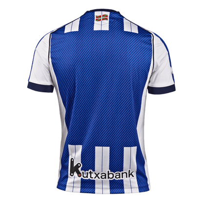 Real Sociedad Tröja 2025/26 Hemma Blå & Vit-10