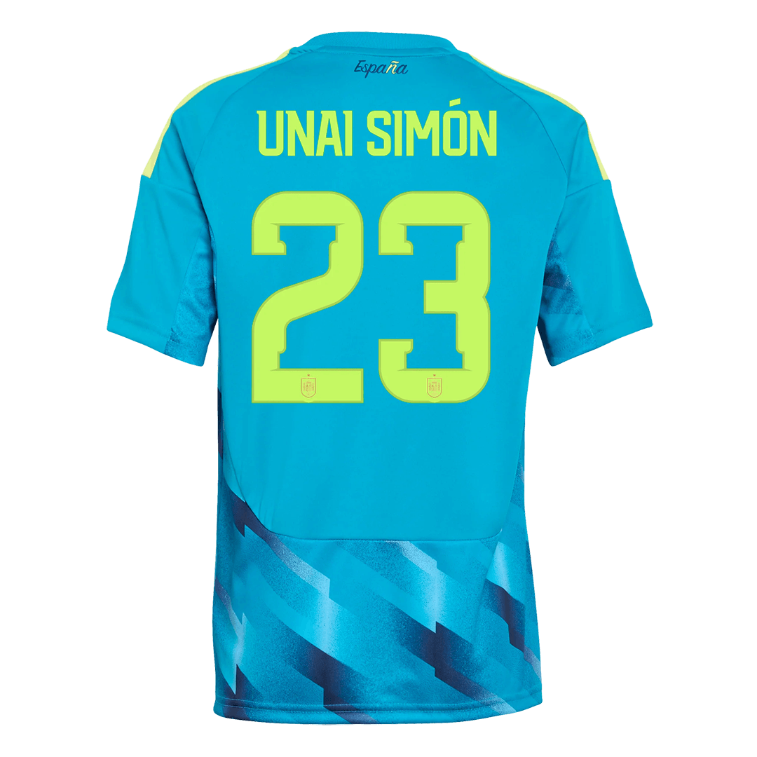 Spanien Tröja UNAI SIMÓN #23 2026 Blå