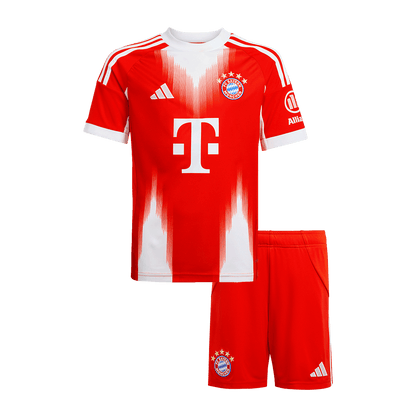 Bayern Munich Tröja 2025/26 Hemma Röd Barn