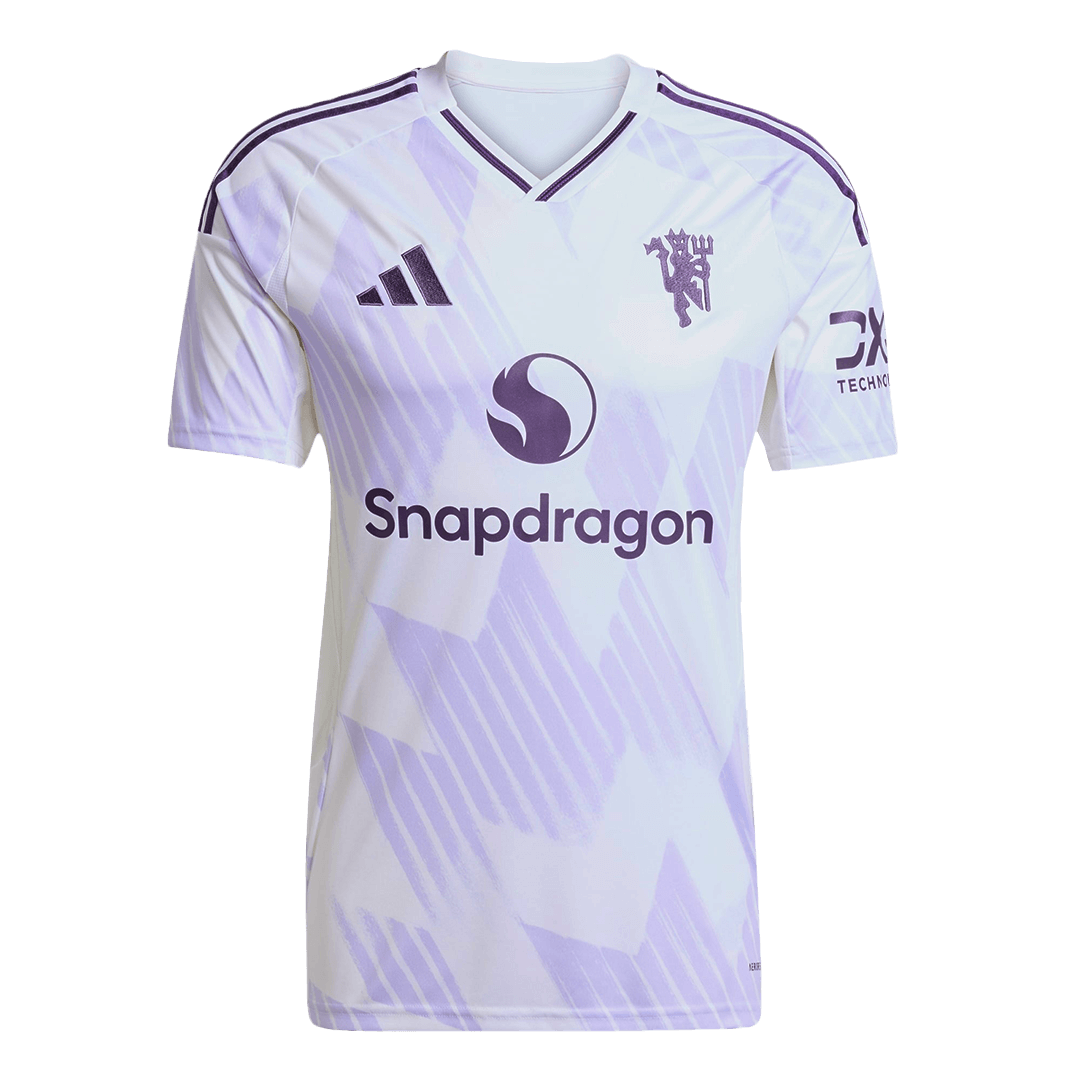 Manchester United Tröja 2025/26 Borta Vit