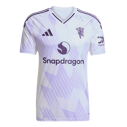 Manchester United Tröja 2025/26 Borta Vit