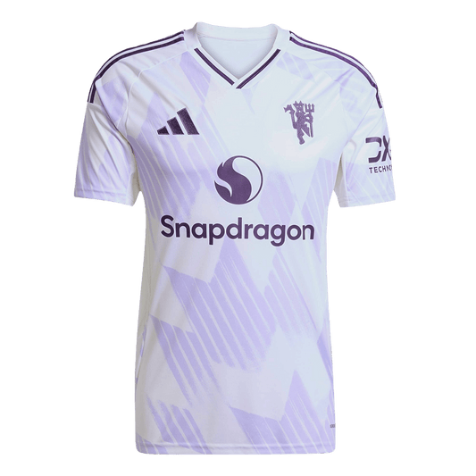 Manchester United Tröja 2025/26 Borta Vit
