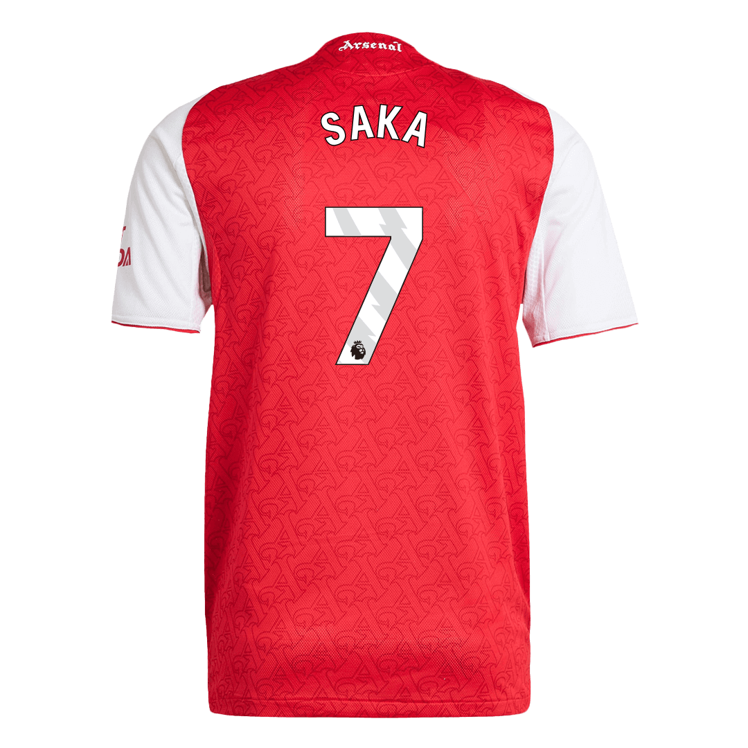 Arsenal Tröja SAKA #7 2025/26 Hemma Röd-12