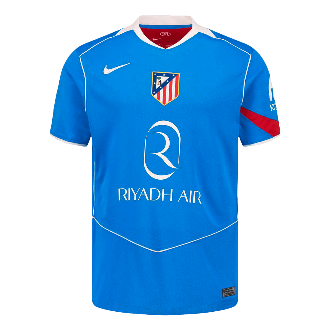 Atletico Madrid Tröja Tredjeställ 2025/26 Blå-14