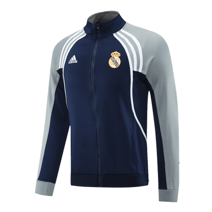 Real Madrid Träningsjacka 2025/26 Mörkblå-7