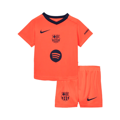 Barcelona Tröja 2025/26 Tredje Orange Barn