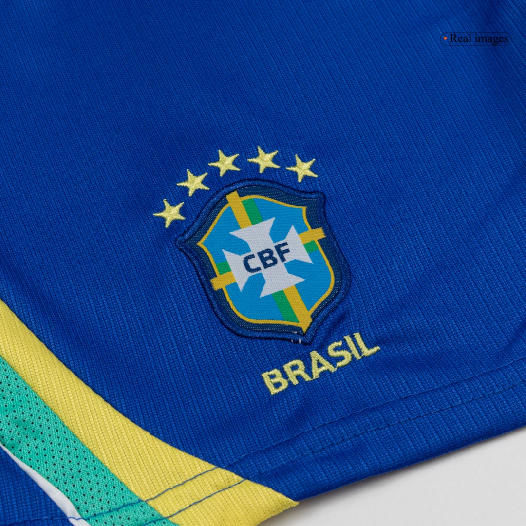 Brasilien Tröja 2026 Hemma Gul Barn