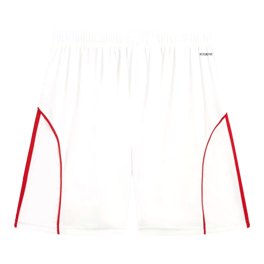 Arsenal Shorts 2025/26 Hemma Vit