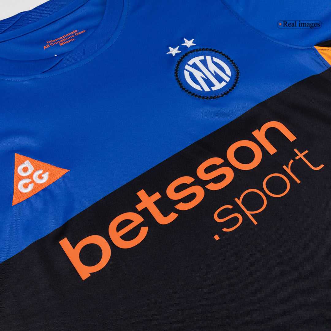 Inter Milan Tröja 2025/26 Fourth Away Black&Blue-4
