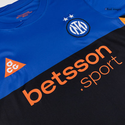 Inter Milan Tröja 2025/26 Fourth Away Black&Blue-4